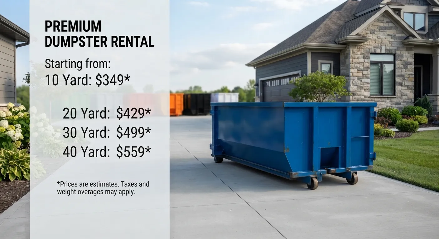 Dumpster Rental Cost in Santa Barbara, CA
