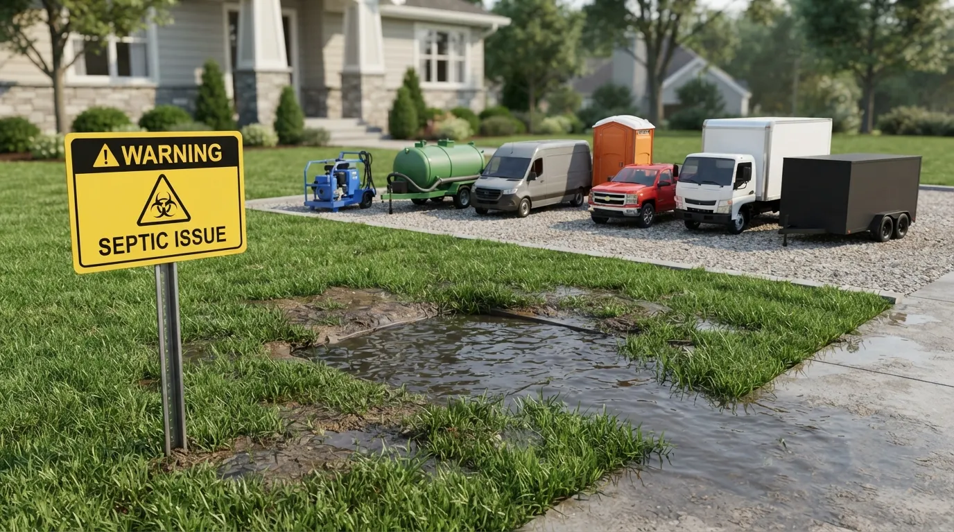 Septic Tank Warning Signs in Santa Barbara, CA