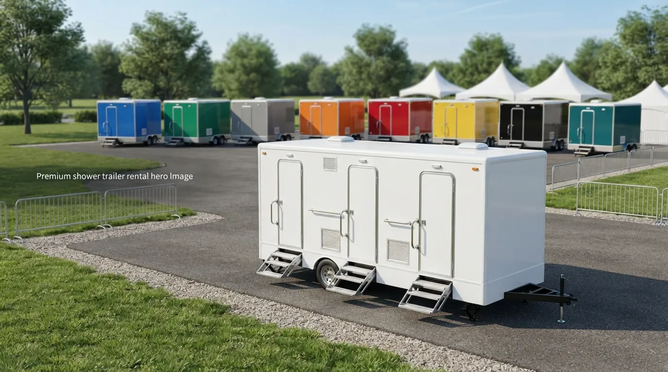 Shower Trailer Rental in Santa Barbara, CA